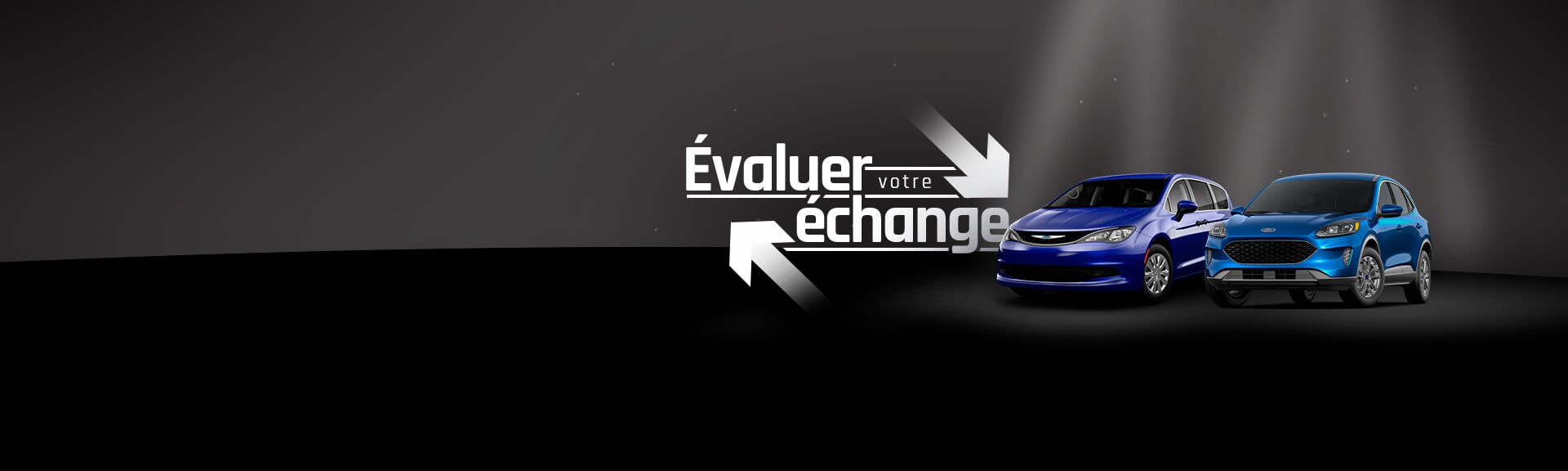 Assessment of the value of your trade-in vehicle - Banner image